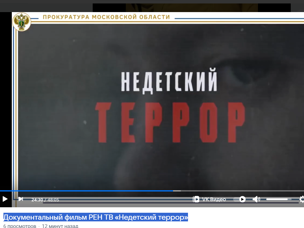 Недетский террор Недетский террор.